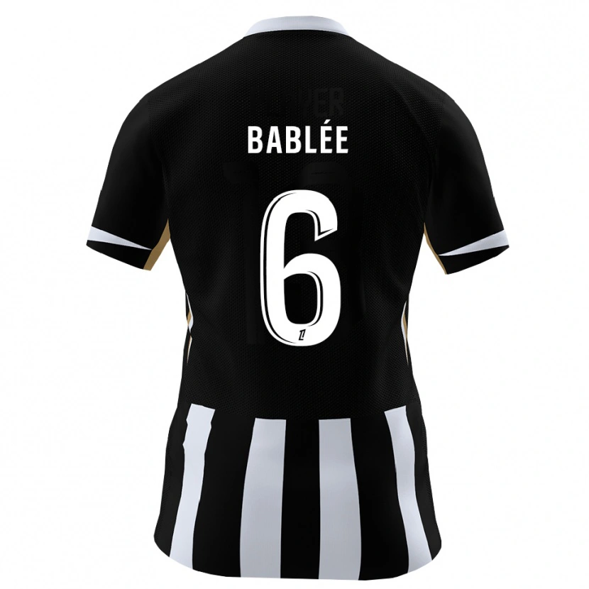 DanxenメンズAlix Bablée#6黒 青ホームシャツ2026/27ジャージーユニフォーム
