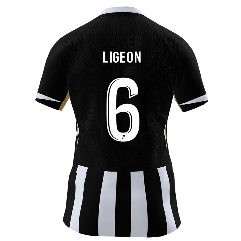 DanxenメンズAymeris Ligeon#6黒 青ホームシャツ2026/27ジャージーユニフォーム