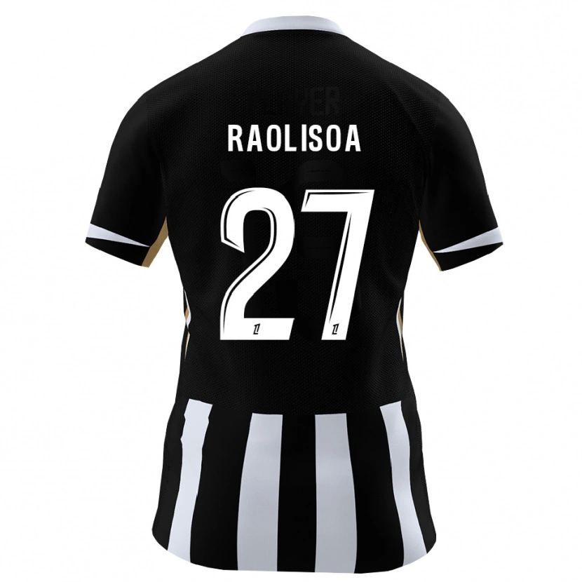 DanxenメンズLilian Raolisoa#27黒 青ホームシャツ2026/27ジャージーユニフォーム