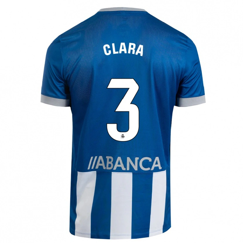 DanxenメンズClara Rodríguez#3青 グレー 白ホームシャツ2026/27ジャージーユニフォーム