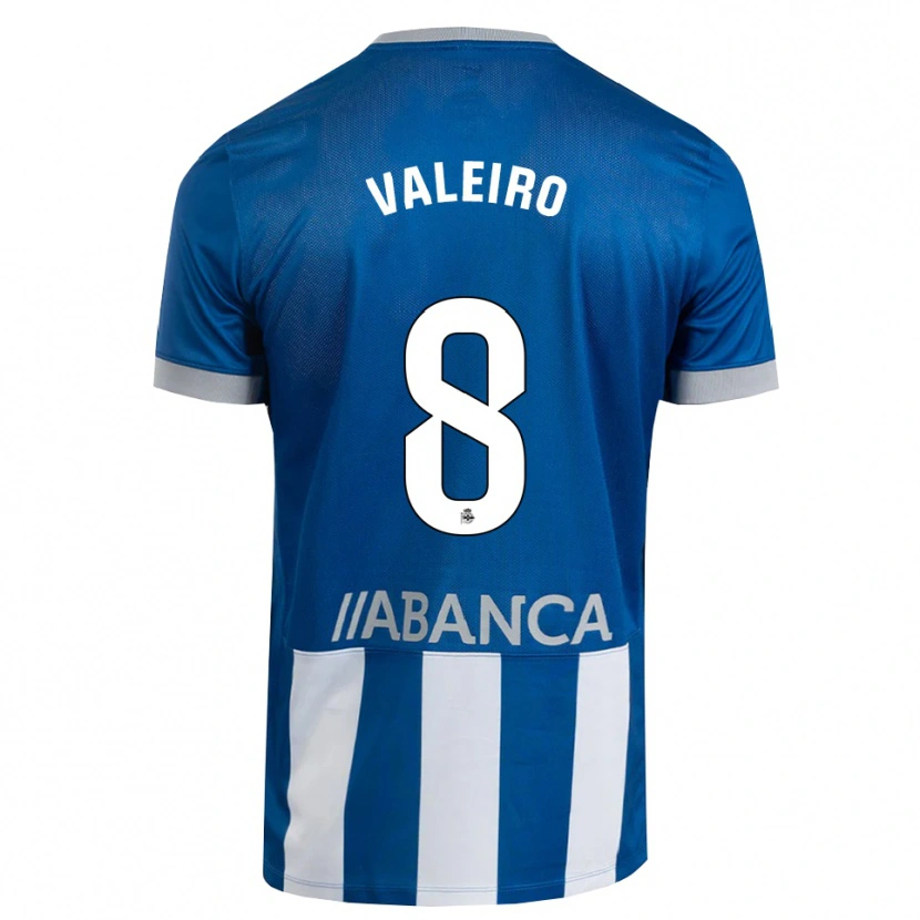 DanxenメンズMauro Valeiro#8青 グレー 白ホームシャツ2026/27ジャージーユニフォーム