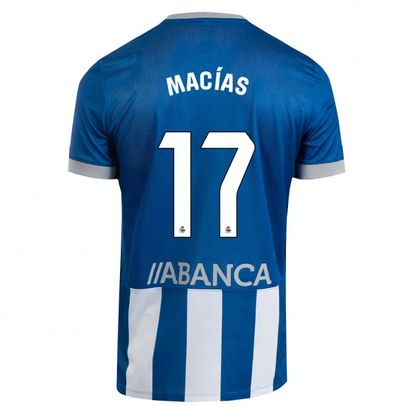 DanxenメンズLuisao Macías#17青 グレー 白ホームシャツ2026/27ジャージーユニフォーム
