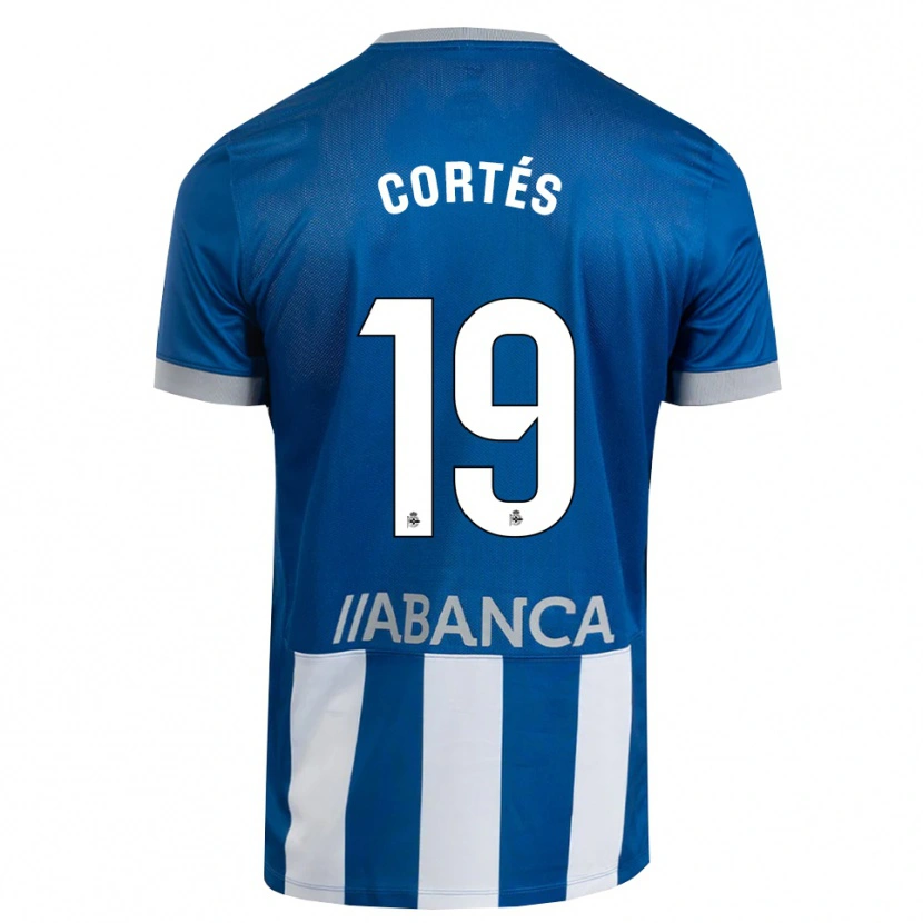 DanxenメンズPablo Cortés#19青 グレー 白ホームシャツ2026/27ジャージーユニフォーム
