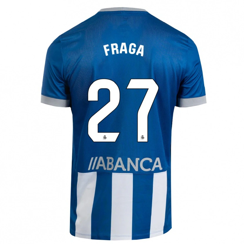 DanxenメンズÁlvaro Fraga#27青 グレー 白ホームシャツ2026/27ジャージーユニフォーム