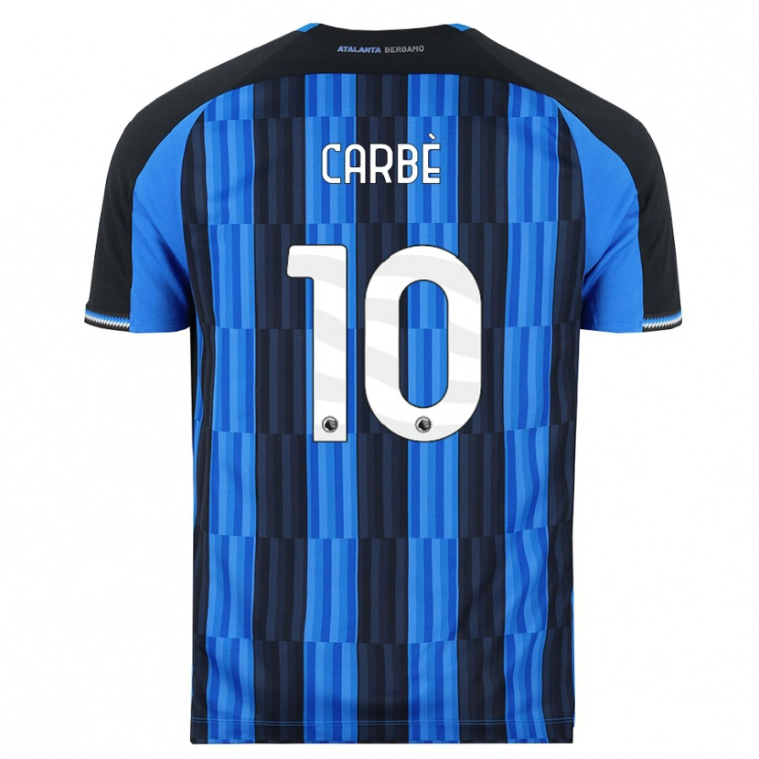 DanxenメンズAlessio Carbè#10ブルー ブラック レッドホームシャツ2026/27ジャージーユニフォーム