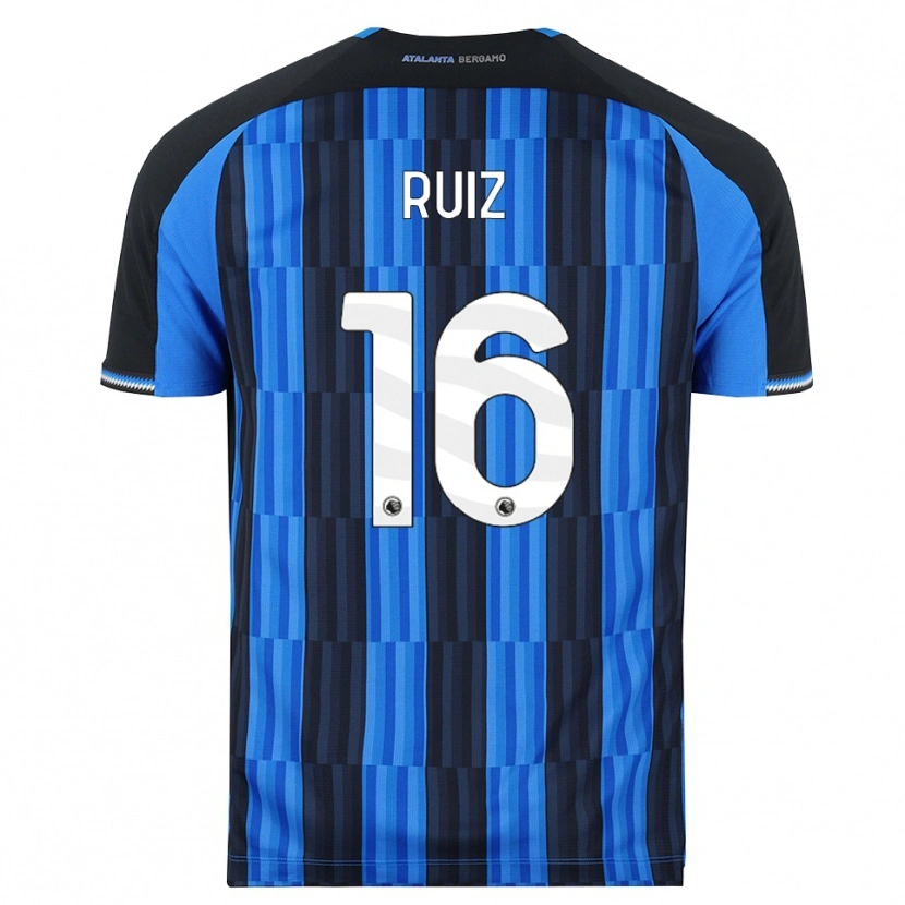 DanxenメンズGerard Ruiz#16ブルー ブラック レッドホームシャツ2026/27ジャージーユニフォーム