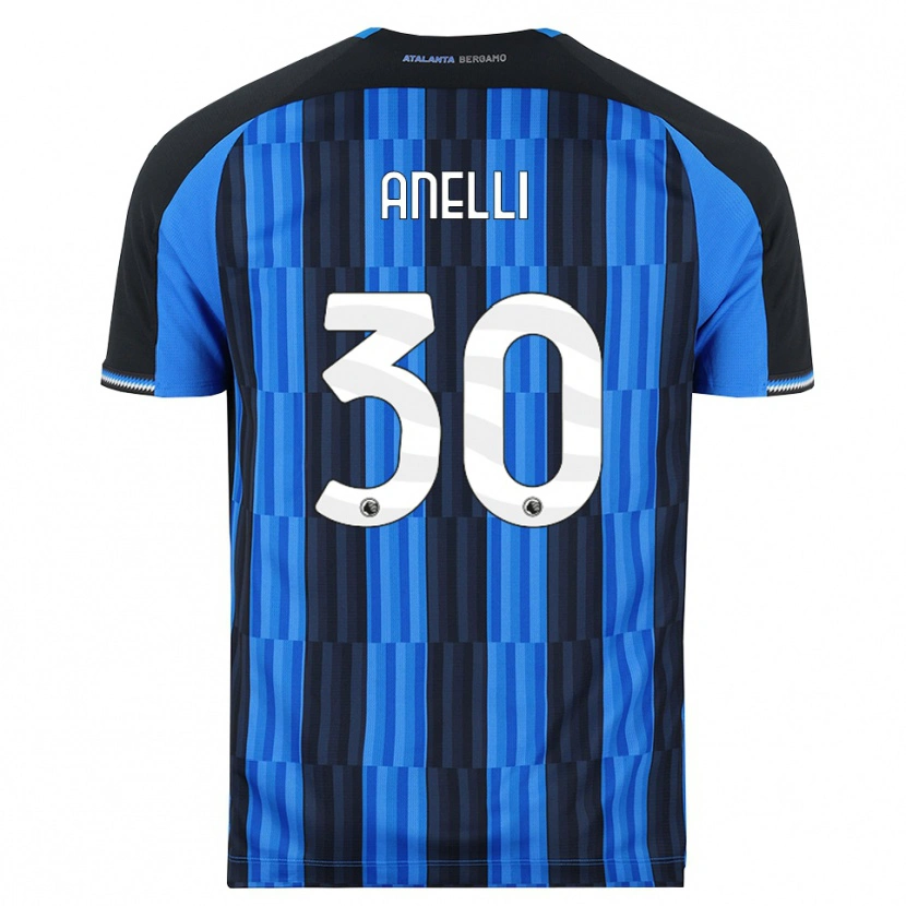 DanxenメンズAlessandro Anelli#30ブルー ブラック レッドホームシャツ2026/27ジャージーユニフォーム
