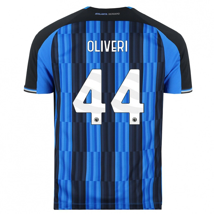 DanxenメンズAndrea Oliveri#44ブルー ブラック レッドホームシャツ2026/27ジャージーユニフォーム