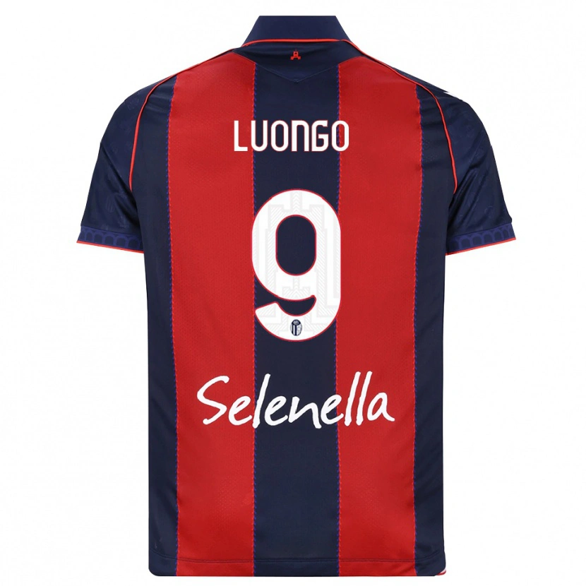 DanxenメンズFrancesco Luongo#9ロイヤルブルー レッド ホワイトホームシャツ2026/27ジャージーユニフォーム