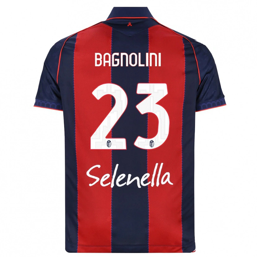 DanxenメンズNicola Bagnolini#23ロイヤルブルー レッド ホワイトホームシャツ2026/27ジャージーユニフォーム