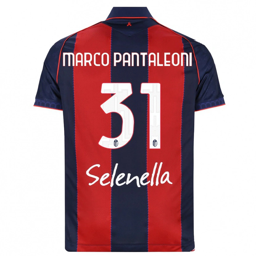 DanxenメンズGian Marco Pantaleoni#31ロイヤルブルー レッド ホワイトホームシャツ2026/27ジャージーユニフォーム