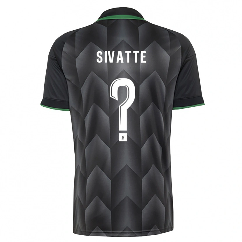 DanxenメンズNoah Sivatte#0白 黒 緑アウェイシャツ2026/27ジャージーユニフォーム