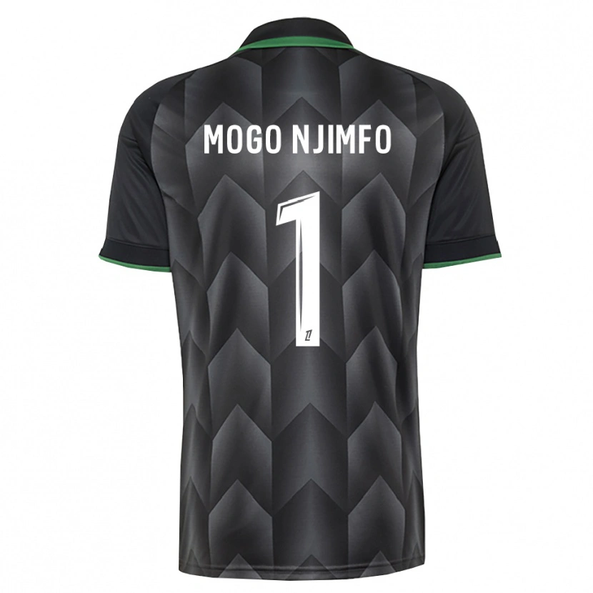 DanxenメンズArthur Mogo Njimfo#1白 黒 緑アウェイシャツ2026/27ジャージーユニフォーム