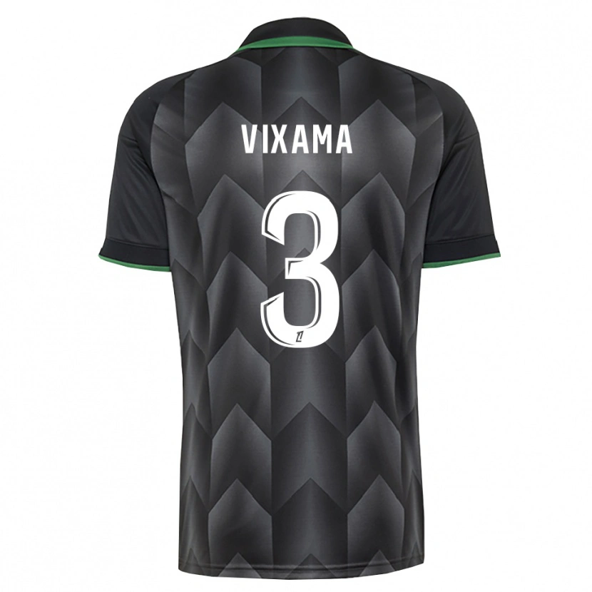 DanxenメンズDavidson Vixama#3白 黒 緑アウェイシャツ2026/27ジャージーユニフォーム