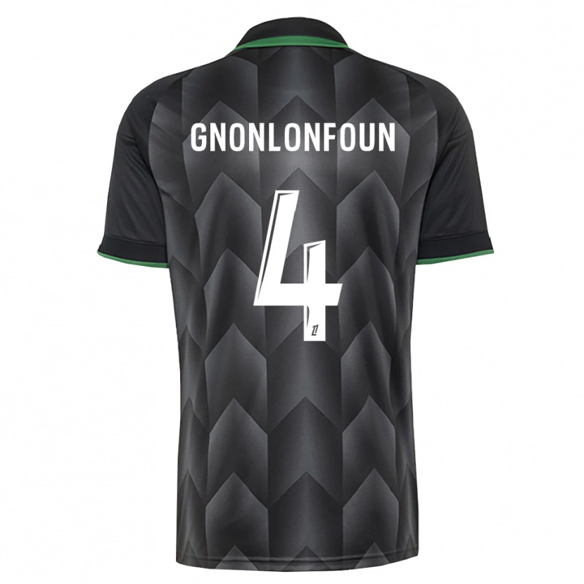 DanxenメンズMadi Gnonlonfoun#4白 黒 緑アウェイシャツ2026/27ジャージーユニフォーム