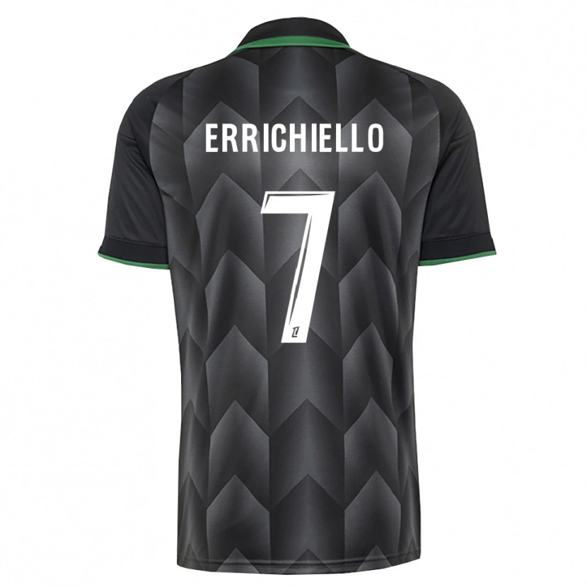 DanxenメンズGiovan Errichiello#7白 黒 緑アウェイシャツ2026/27ジャージーユニフォーム