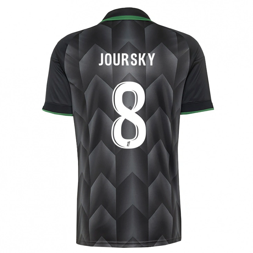 DanxenメンズLeopold Joursky#8白 黒 緑アウェイシャツ2026/27ジャージーユニフォーム