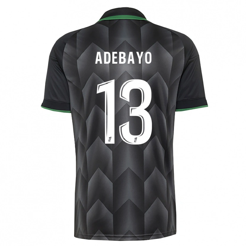 DanxenメンズKamil Adebayo#13白 黒 緑アウェイシャツ2026/27ジャージーユニフォーム