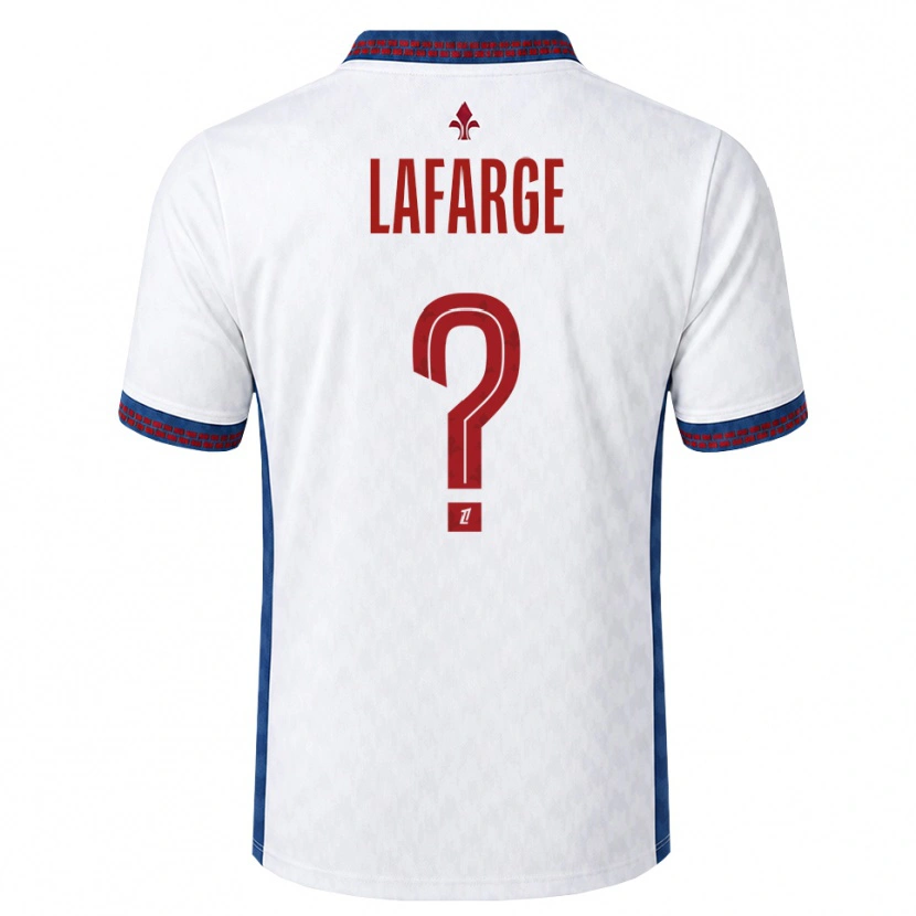 DanxenメンズGabriel Lafarge#0赤 白 青アウェイシャツ2026/27ジャージーユニフォーム