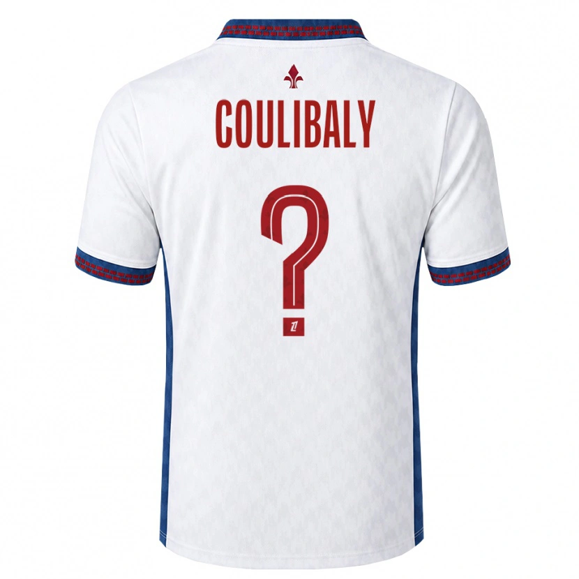 DanxenメンズBilal Coulibaly#0赤 白 青アウェイシャツ2026/27ジャージーユニフォーム