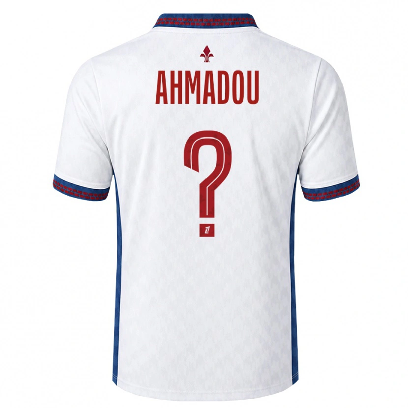 DanxenメンズMessina Ahmadou#0赤 白 青アウェイシャツ2026/27ジャージーユニフォーム