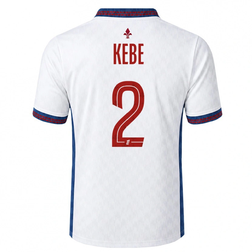 DanxenメンズHamadi Kebe#2赤 白 青アウェイシャツ2026/27ジャージーユニフォーム