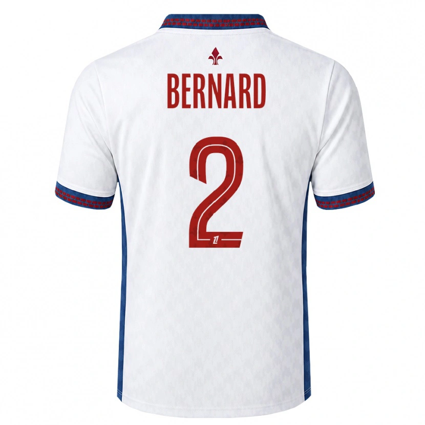 DanxenメンズLoïk Bernard#2赤 白 青アウェイシャツ2026/27ジャージーユニフォーム