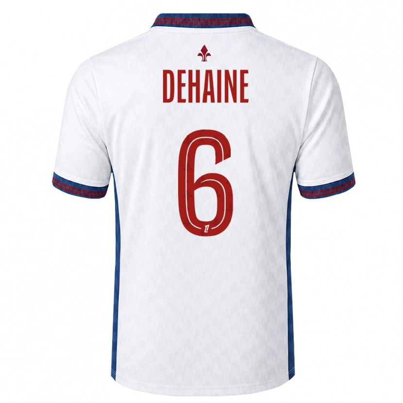 DanxenメンズAxel Dehaine#6赤 白 青アウェイシャツ2026/27ジャージーユニフォーム