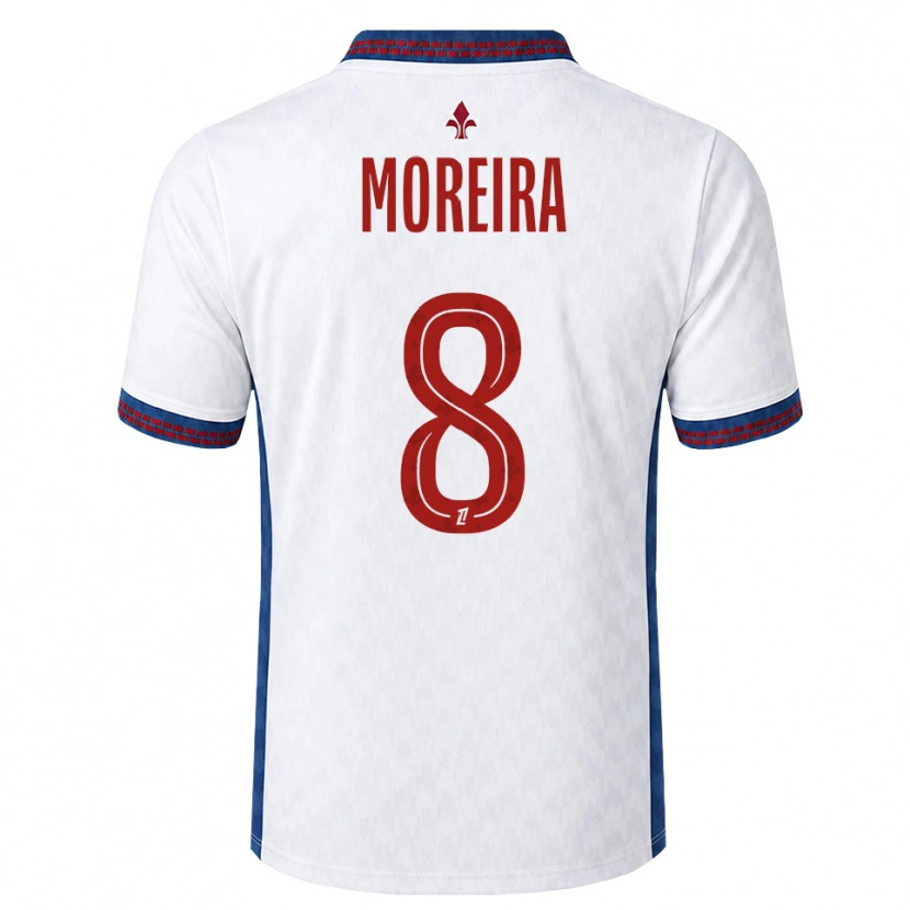 DanxenメンズKeziah Moreira#8赤 白 青アウェイシャツ2026/27ジャージーユニフォーム
