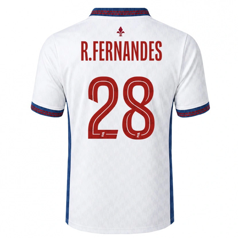 Danxenメンズラファエル・フェルナンデス#28赤 白 青アウェイシャツ2026/27ジャージーユニフォーム