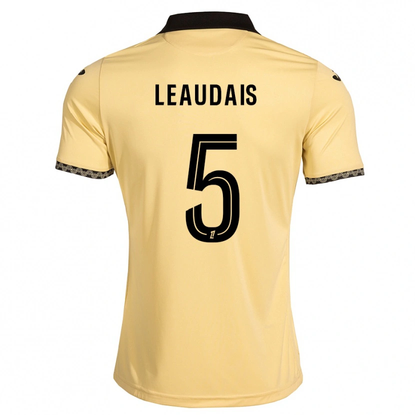 DanxenメンズLucas Leaudais#5ナバホホワイト 黒アウェイシャツ2026/27ジャージーユニフォーム