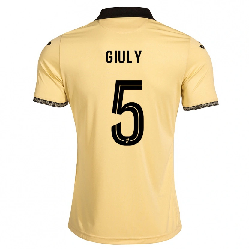 DanxenメンズJade Giuly#5ナバホホワイト 黒アウェイシャツ2026/27ジャージーユニフォーム
