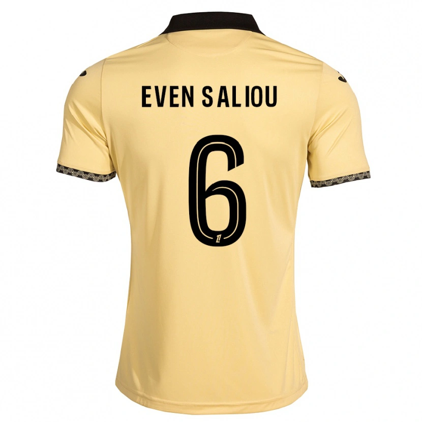 DanxenメンズEmy Even Saliou#6ナバホホワイト 黒アウェイシャツ2026/27ジャージーユニフォーム