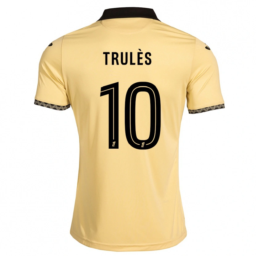 DanxenメンズRayann Trulès#10ナバホホワイト 黒アウェイシャツ2026/27ジャージーユニフォーム