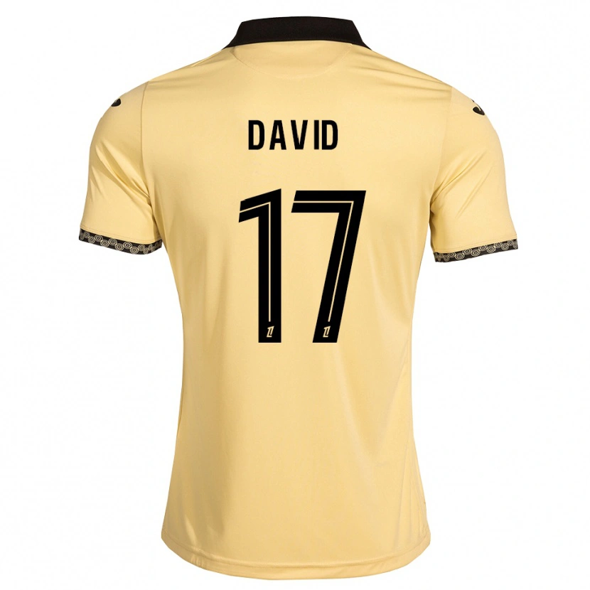 DanxenメンズDune David#17ナバホホワイト 黒アウェイシャツ2026/27ジャージーユニフォーム