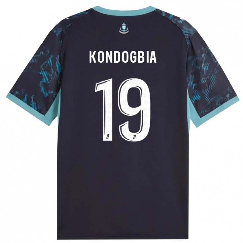 Danxenメンズジョフレイ・コンドグビア#19ペールターコイズ 白 黒アウェイシャツ2026/27ジャージーユニフォーム