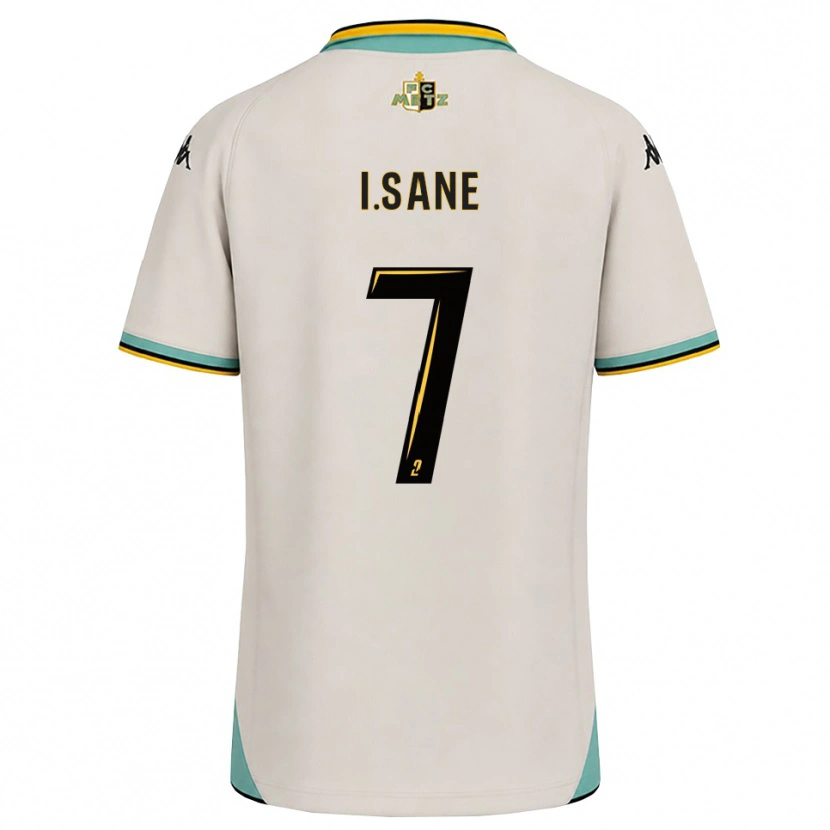 DanxenメンズIbou Sané#7フローラルホワイト 黒アウェイシャツ2026/27ジャージーユニフォーム