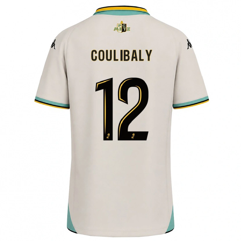 DanxenメンズKady Coulibaly#12フローラルホワイト 黒アウェイシャツ2026/27ジャージーユニフォーム