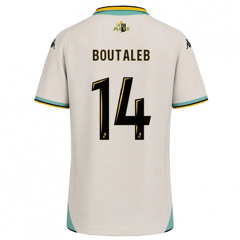 DanxenメンズInès Boutaleb#14フローラルホワイト 黒アウェイシャツ2026/27ジャージーユニフォーム