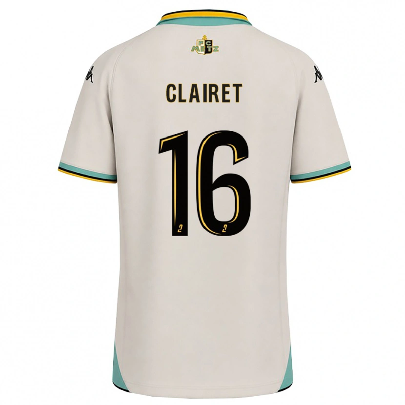 DanxenメンズDuncan Clairet#16フローラルホワイト 黒アウェイシャツ2026/27ジャージーユニフォーム