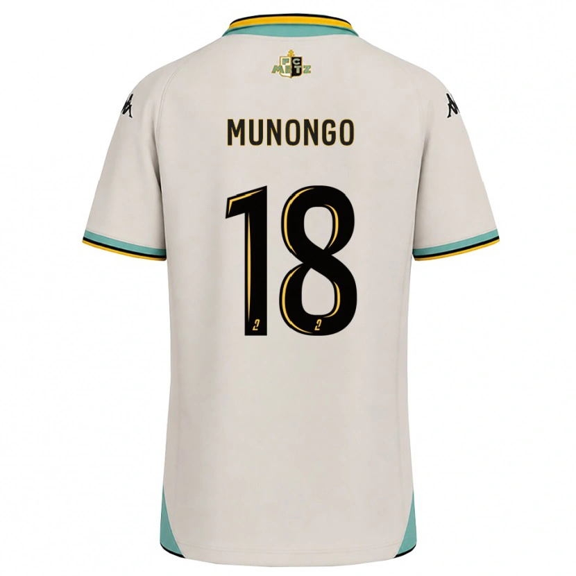 DanxenメンズBelieve Munongo#18フローラルホワイト 黒アウェイシャツ2026/27ジャージーユニフォーム