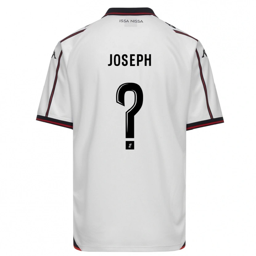 DanxenメンズSylvio Joseph#0黒 白アウェイシャツ2026/27ジャージーユニフォーム