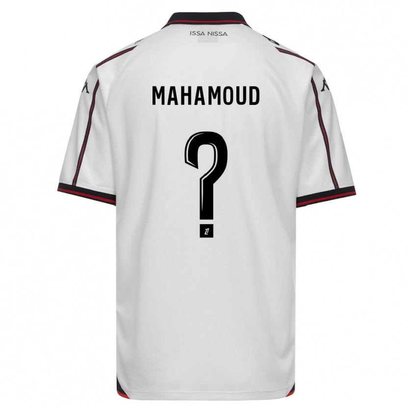 DanxenメンズAbdourazak Mahamoud#0黒 白アウェイシャツ2026/27ジャージーユニフォーム