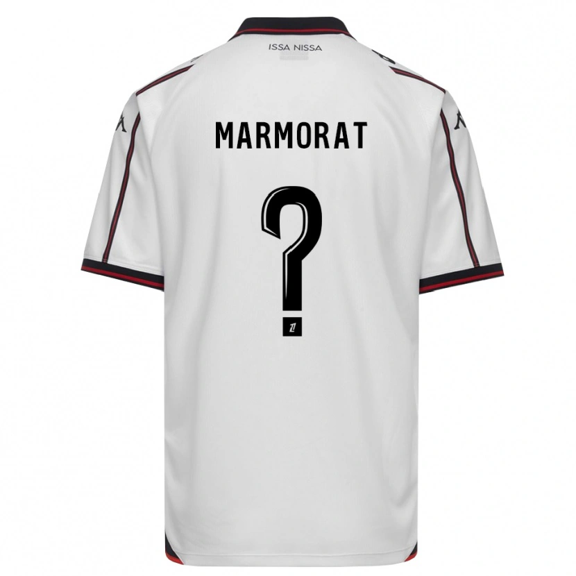 DanxenメンズMathéo Marmorat#0黒 白アウェイシャツ2026/27ジャージーユニフォーム