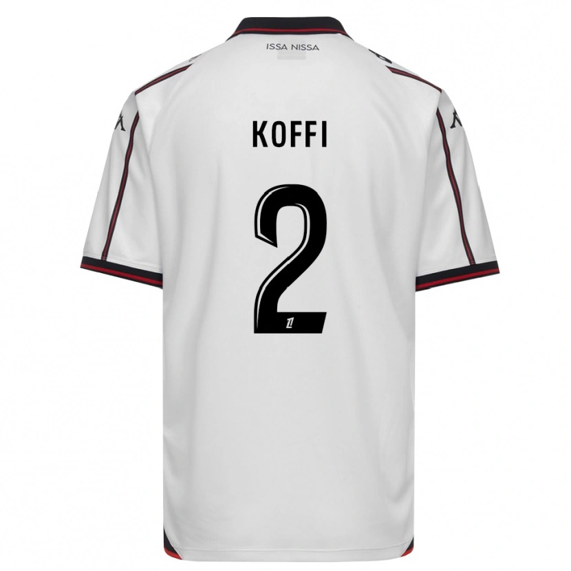 DanxenメンズMarc-Aurel Koffi#2黒 白アウェイシャツ2026/27ジャージーユニフォーム