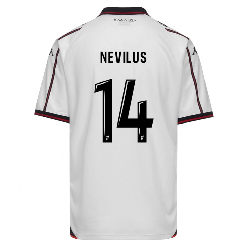 DanxenメンズAnthonyo Nevilus#14黒 白アウェイシャツ2026/27ジャージーユニフォーム