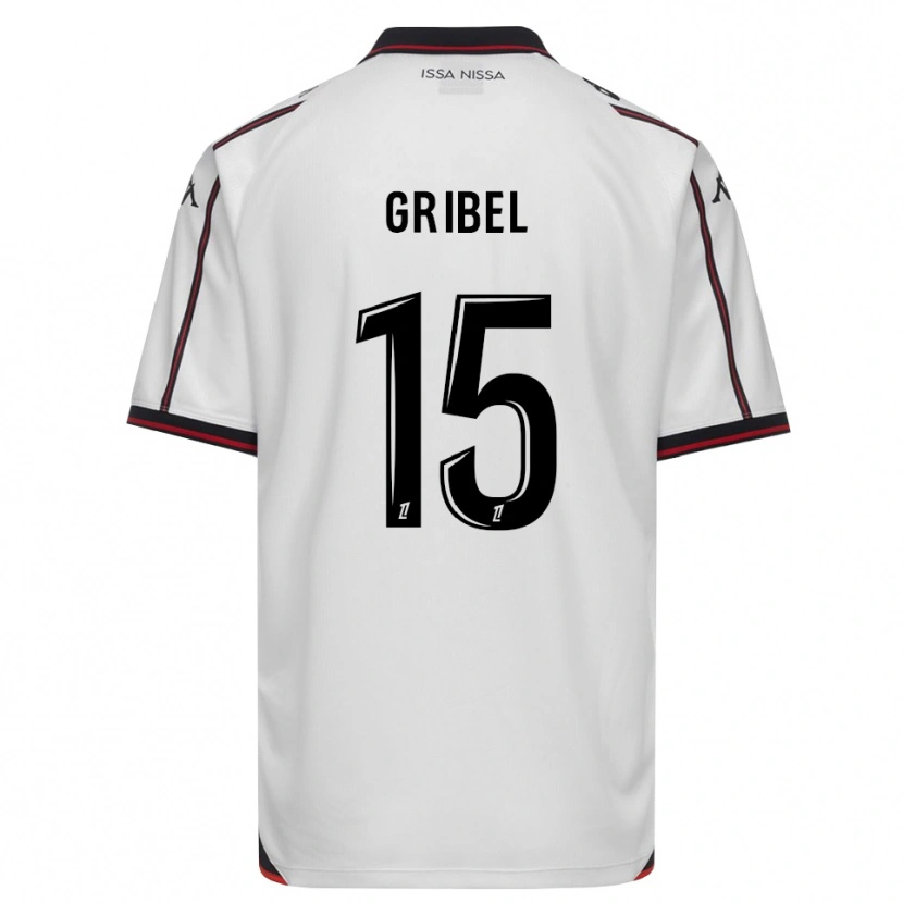 DanxenメンズNaomie Gribel#15黒 白アウェイシャツ2026/27ジャージーユニフォーム