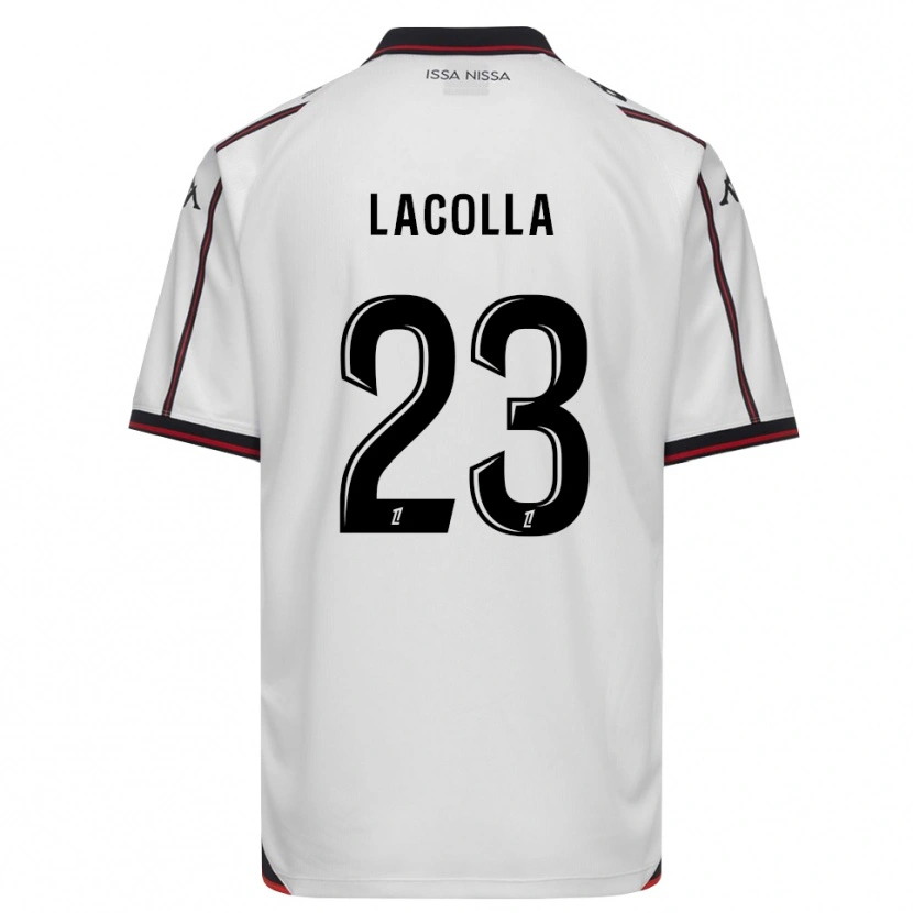 DanxenメンズMellie Lacolla#23黒 白アウェイシャツ2026/27ジャージーユニフォーム