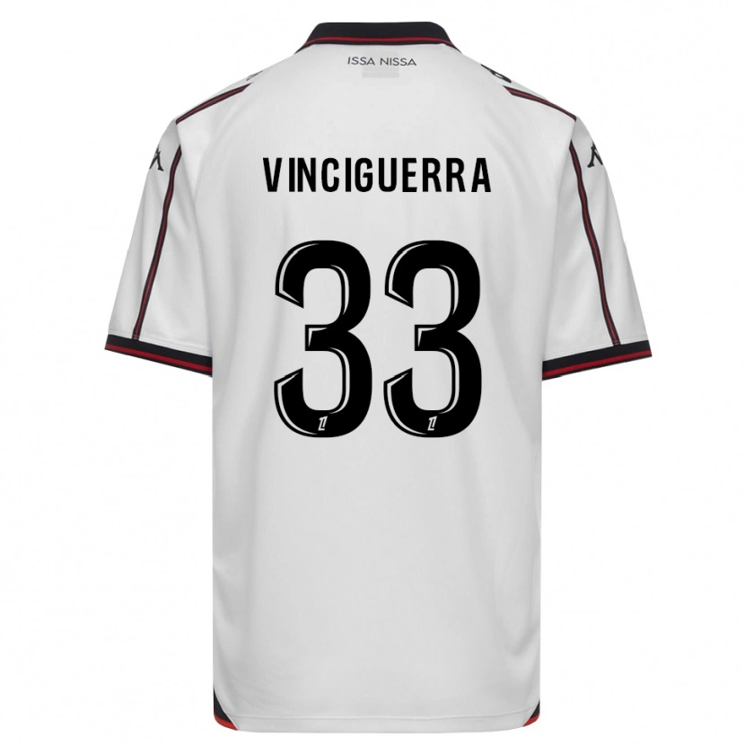 DanxenメンズPauline Vinciguerra#33黒 白アウェイシャツ2026/27ジャージーユニフォーム