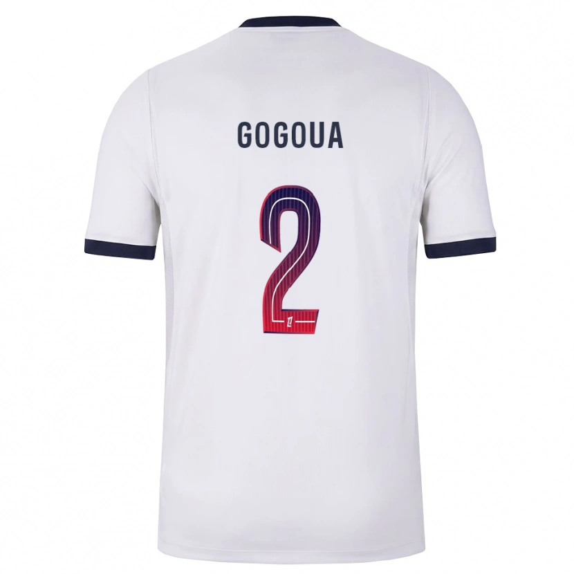 DanxenメンズValentin Gogoua#2白黒赤アウェイシャツ2026/27ジャージーユニフォーム